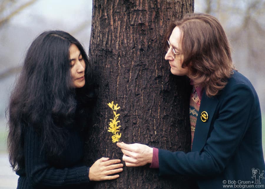 Bob Gruen John Lennon And Yoko Ono
