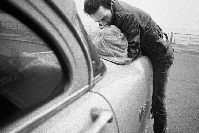 Joe Strummer and Gaby, NYC - 1981