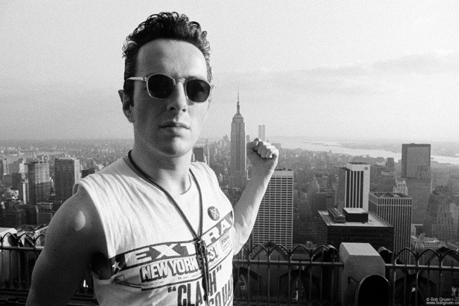 Joe Strummer, NYC - 1981