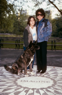 Yoko Ono and Sean Lennon, NYC - 1985
