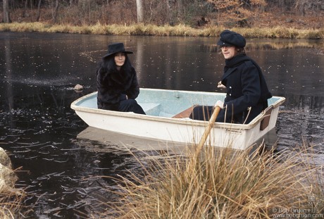 John Lennon and Yoko Ono, CT - 1973