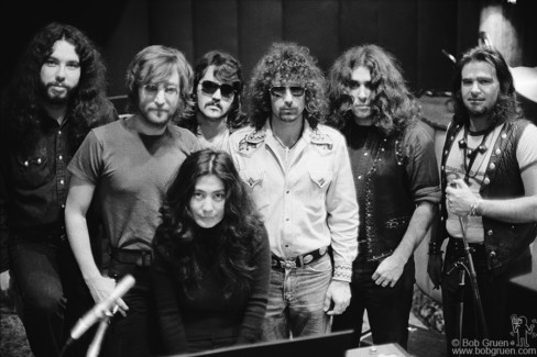 John Lennon, Yoko Ono and Elephant&#039;s Memory, NYC - 1972