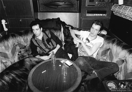 Mick Jones and Joe Strummer, USA - 1980