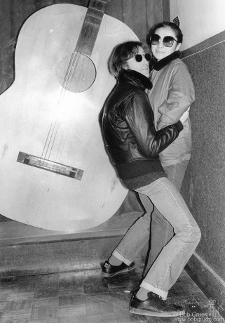 John Lennon and Yoko Ono, NYC - 1980