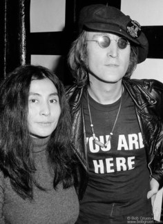 John Lennon and Yoko Ono, NYC - 1971