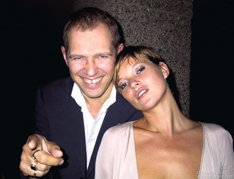 Paul Simonon and Kate Moss, London - 2001