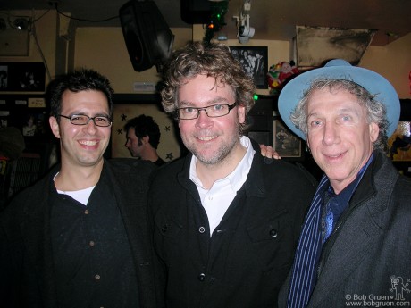 Ed Seaman, Rick Fuller, and Bob Gruen in New York City on December 17 ...