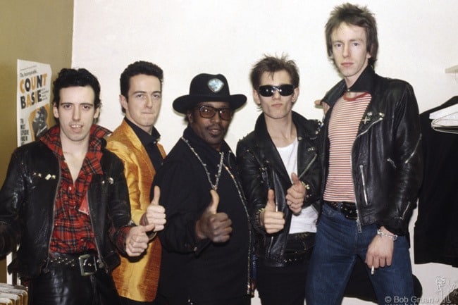 Clash and Bo Diddley, OH - 1979