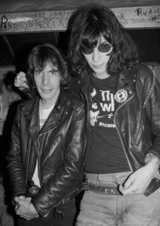 Legs McNeil and Joey Ramone, NYC - 1979