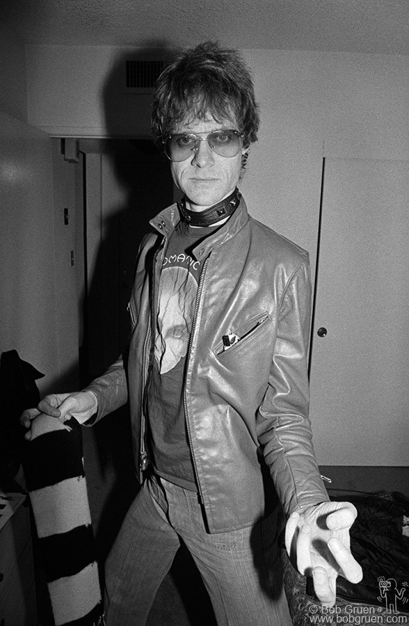 Kim Fowley, Sunset Marquis Hotel, Los Angeles, CA. December 1976.