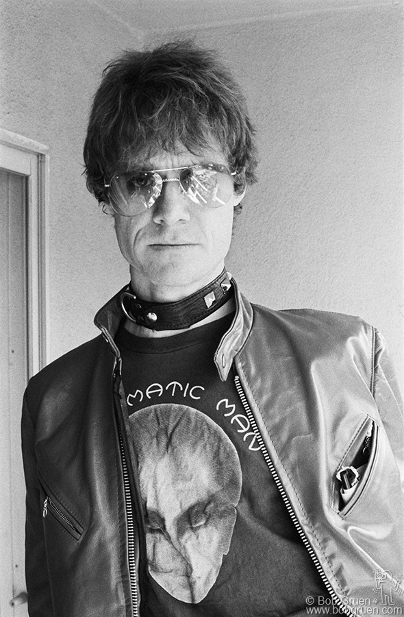 Kim Fowley, Sunset Marquis Hotel, Los Angeles, CA. December 1976.