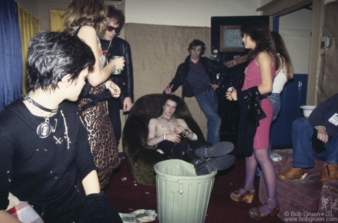 Sid Vicious and Legs McNeil, CA - 1978