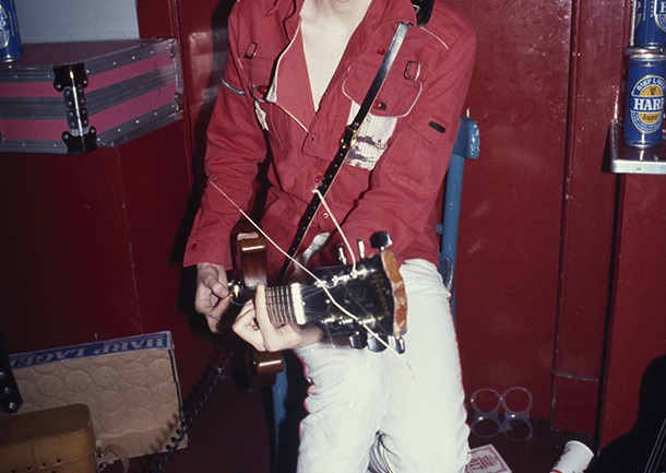 Mick Jones, Edinburgh - 1977