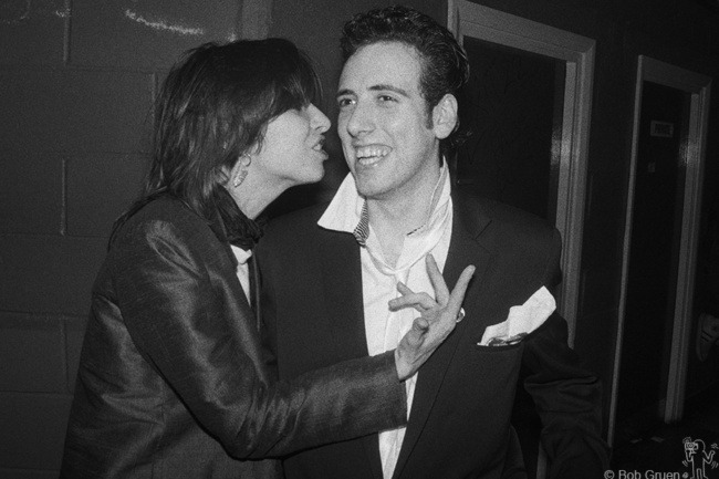 Chrissie Hynde and Mick Jones, London - 1979