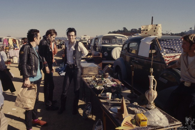 Joe Strummer, Paul Simonon and Mick Jones, Sausalito - 1979