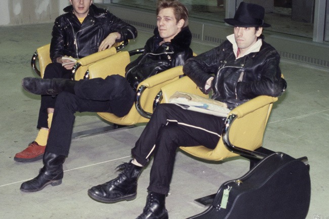 Joe Strummer, Paul Simonon and Mick Jones, USA - 1979