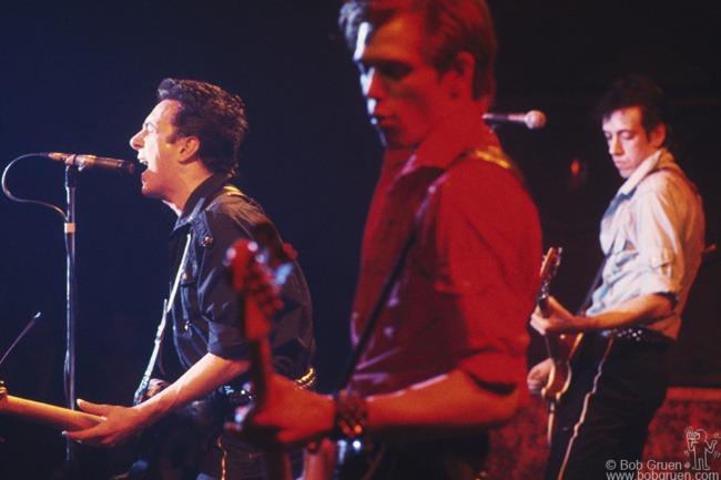 Joe Strummer, Paul Simonon and Mick Jones, USA - 1979