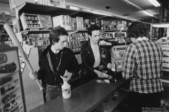 Topper Headon and Joe Strummer, USA - 1979