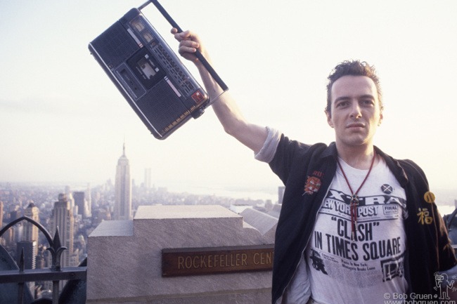 Joe Strummer, NYC - 1981