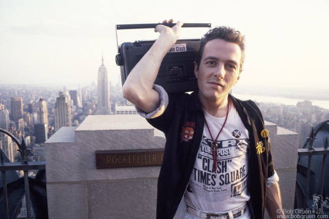 Joe Strummer, NYC - 1981