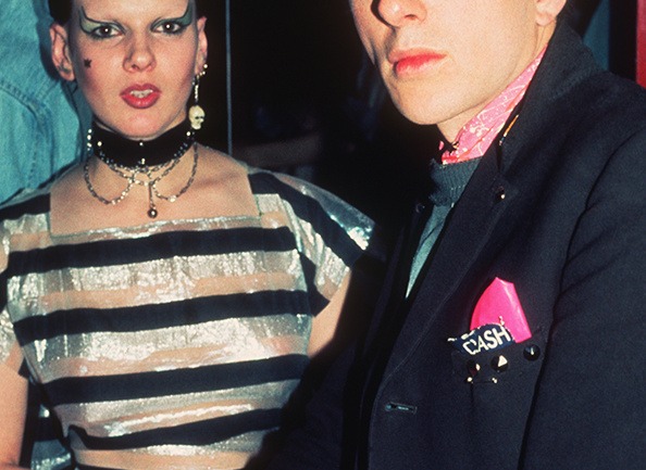 Soo Catwoman and Joe Strummer, London - 1976