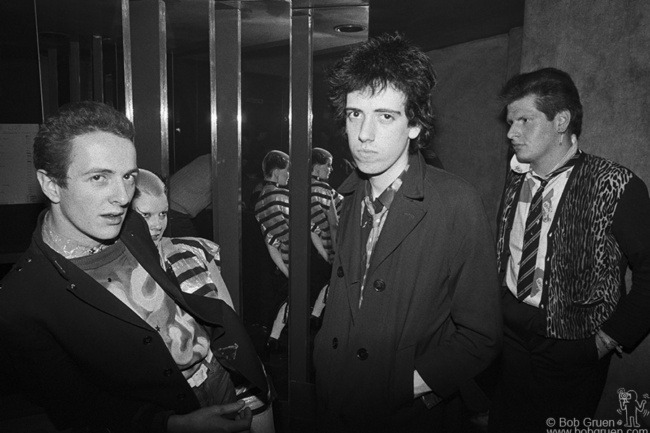 Joe Strummer, Soo Catwoman, Mick Jones and Marco Pirroni, London - 1976