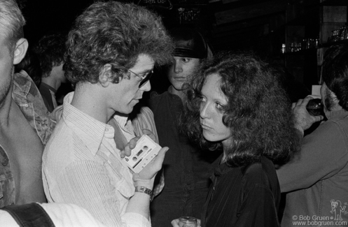 Lou Reed and Lisa Robinson, NYC - 1976