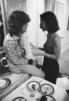 David Johansen and Lisa Robinson, Los Angeles - 1973