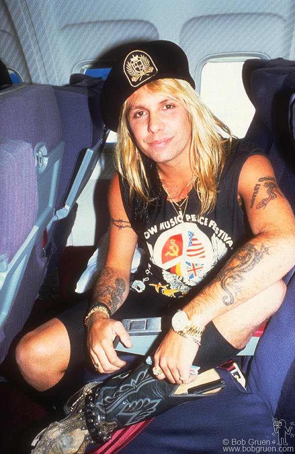 Vince Neil, Moscow - 1989