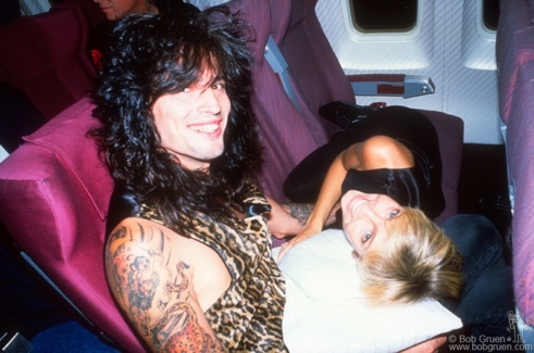 Tommy Lee and Heather Locklear, Moscow - 1989