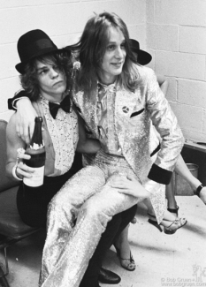 David Johansen and Todd Rundgren, NYC - 1973