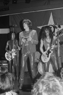 Syl Sylvain, David Johansen and Johnny Thunders, NYC - 1975