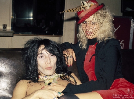 Johnny Thunders and Sable Starr, CA - 1973