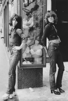 Johnny Thunders and David Johansen, CA - 1973