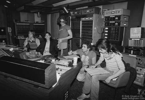 Patti Smith, Jack Douglas and Lenny Kaye, NYC - 1976