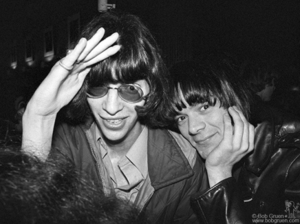 Joey Ramone and Dee Dee Ramone, NYC - 1977