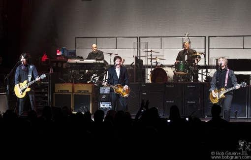 Paul McCartney and his band, NYC - 2010