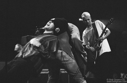 Eddie Vedder, Stone Gossard and Mike McCready, NYC - 1992