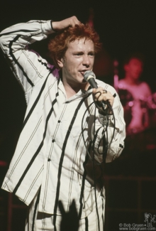 John Lydon, NYC - 1984