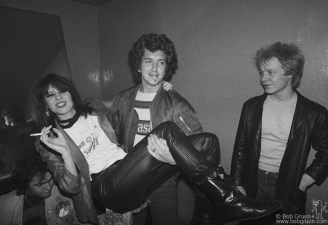 Chrissie Hynde, Steve Jones and Paul Cook, London - 1979