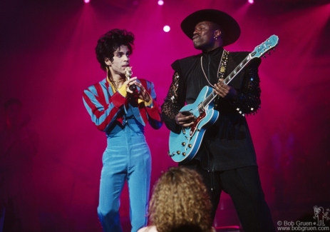 Prince and Levi Seacer Jr., NYC - 1993