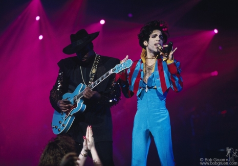 Prince and Levi Seacer Jr., NYC - 1993