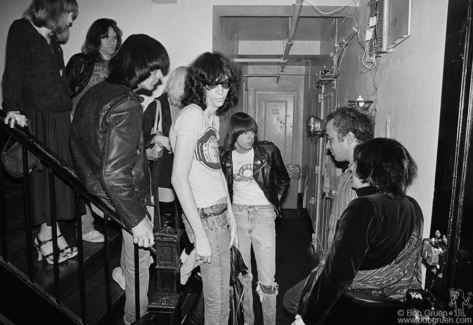 Ramones, Seymour Stein and Linda Stein, NYC - 1977