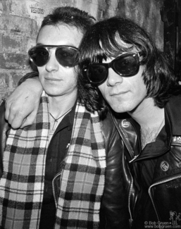 Arturo Vega and Dee Dee Ramone, NYC - 1978