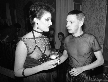 Siouxsie Sioux and Steven Severin, London - 1976