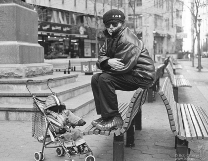 Alan Vega and Dante, NYC - 1999