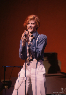 David Bowie, NYC - 1974