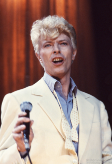 David Bowie, NYC - 1983