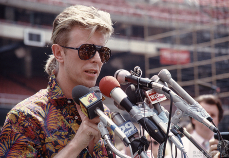 David Bowie, PA - 1987