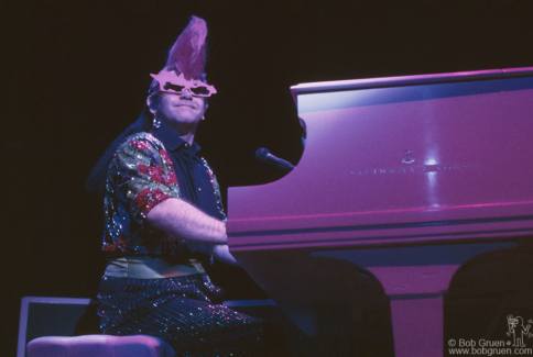 Elton John, NYC - 1986